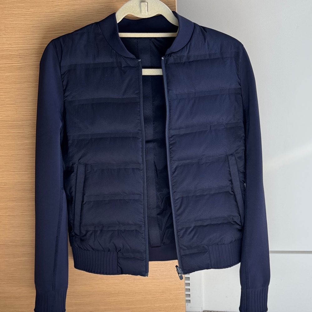 lululemon athletica Dark Blue Bomber Jacket